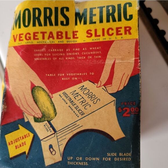 Antique Morris Metric Vegtable Slicer - Picture 1 of 1